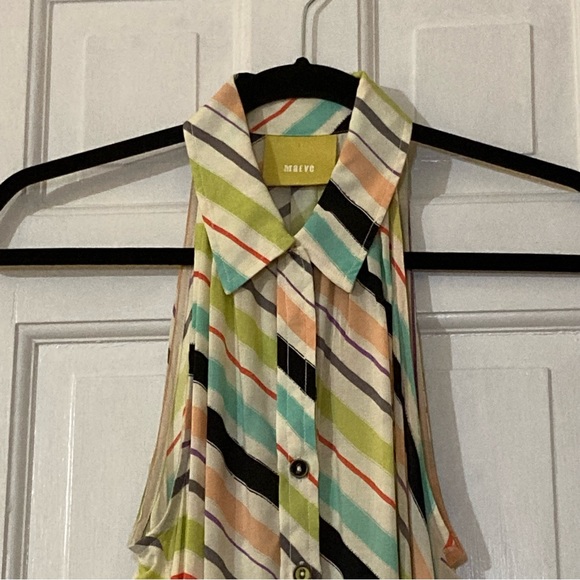 Anthropologie Maeve Tesni Swing Tank, Size 2 - Picture 2 of 9